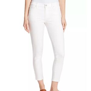 Ella Moss High Waist White Straight Jeans – Size 8 / 29